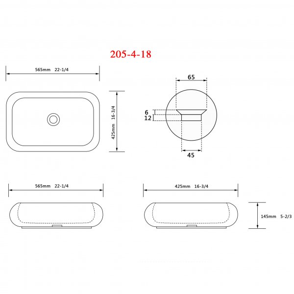 Servant 56x42cm | Porselen med myke former | Glatt overflate Servant 56x42cm | Porselen med myke former | Glatt overflate