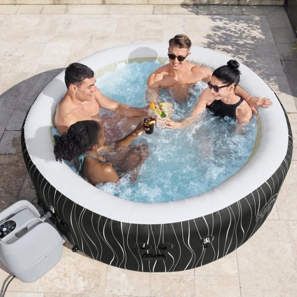 Oppbl�sbart spabad 4�6 personer | Lay-Z-Spa Hollywood AirJet | Bestway