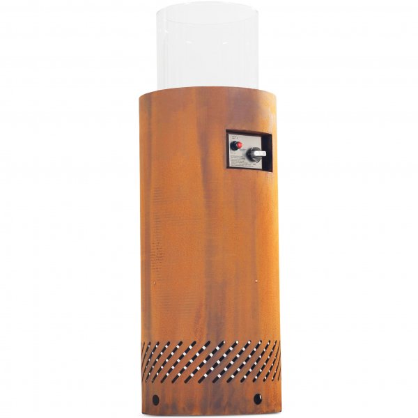 Gasdrevet eldsted i cortenstål | For utemiljø | Fredrika Gasdrevet eldsted i cortenstål | For utemiljø | Fredrika