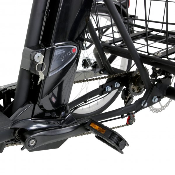 Elektrisk trehjulssykkel | 6 gir Shimano | 250W - 10,4Ah | Lyfco