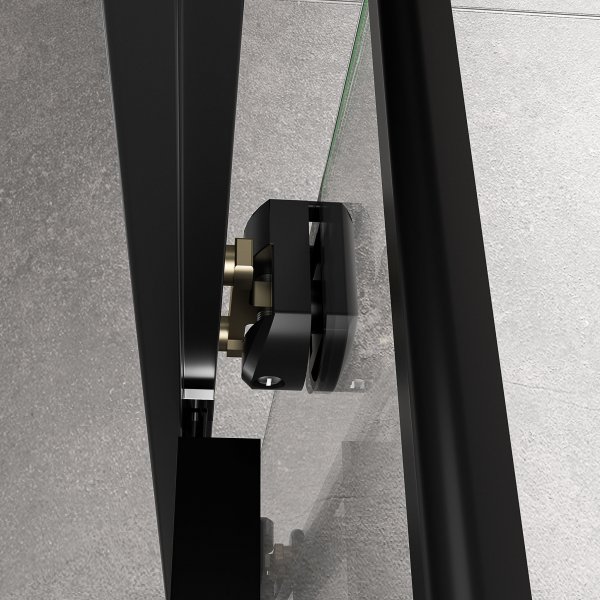 Dusjhjørne med skyvedører | 6mm sikkerhetsglass | Moderne design Dusjhjørne med skyvedører | 6mm sikkerhetsglass | Moderne design