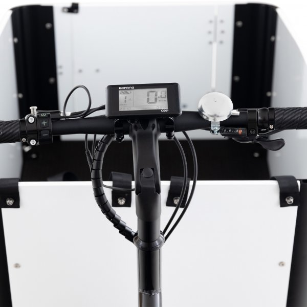 Bokssykkel Elektrisk | �pningsbar boks | 17,5 Ah Samsung batteri | 8 gir