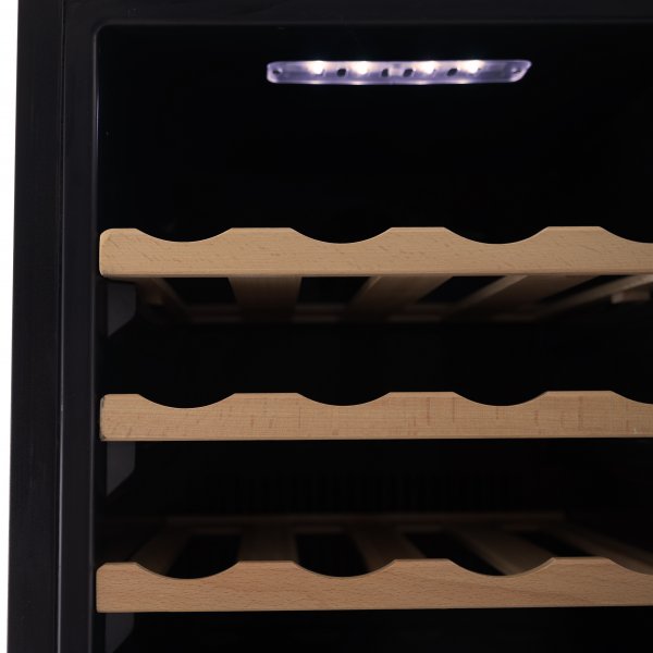 Vinkjøler 2 temperatursoner | 36 flasker | Stillegående | 42 cm bred Vinkjøler 2 temperatursoner | 36 flasker | Stillegående | 42 cm bred