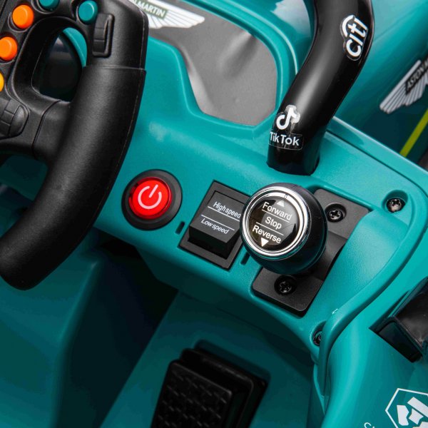 F1 Aston Martin elbil for barn | Firehjulsdrift F1 Aston Martin elbil for barn | Firehjulsdrift