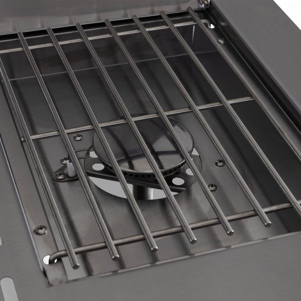 Rustfri gassgrill med varmluftsfunksjon | Malibu/Nashville Blackline Rustfri gassgrill med varmluftsfunksjon | Malibu/Nashville Blackline