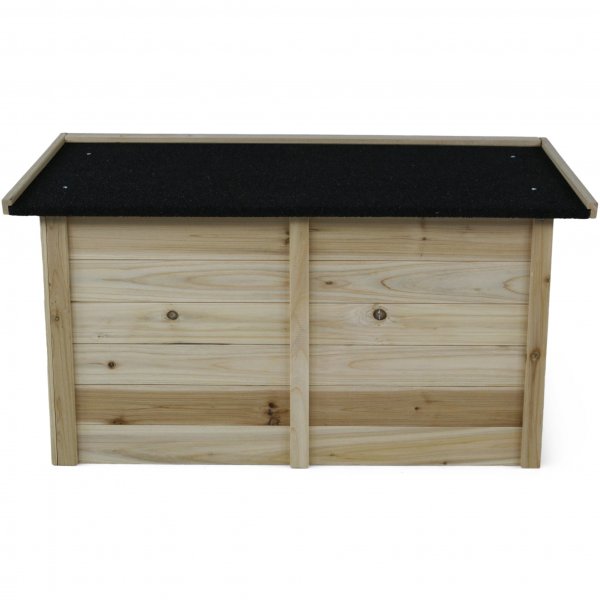 Garasje til robotgressklipper 87 x 80 cm | Beskytter mot regn og sol