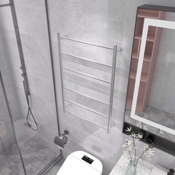 Elektrisk hndkletrker 60x90x12cm | Brstet stl | OH-007