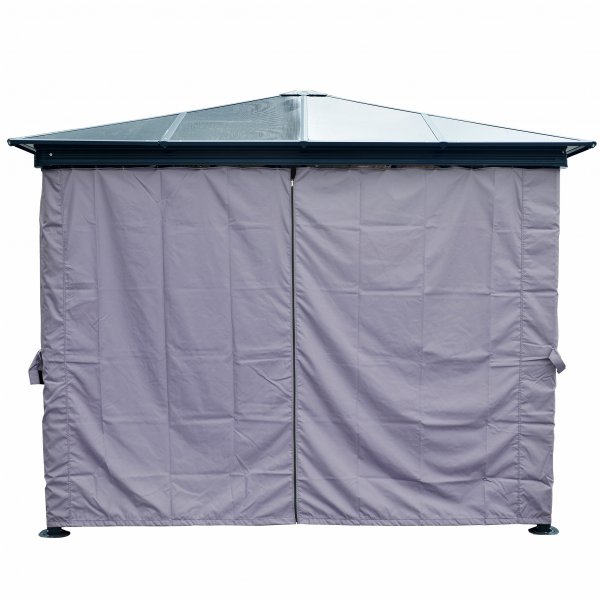 Premium paviljong 3x3m med tak i kanalplast Premium paviljong 3x3m med tak i kanalplast