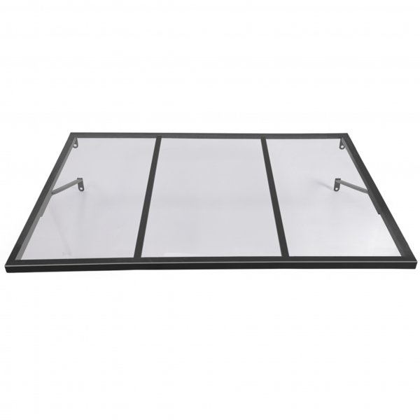 Entr�tak 113x80 cm | Kaldvalset st�l, polykarbonat