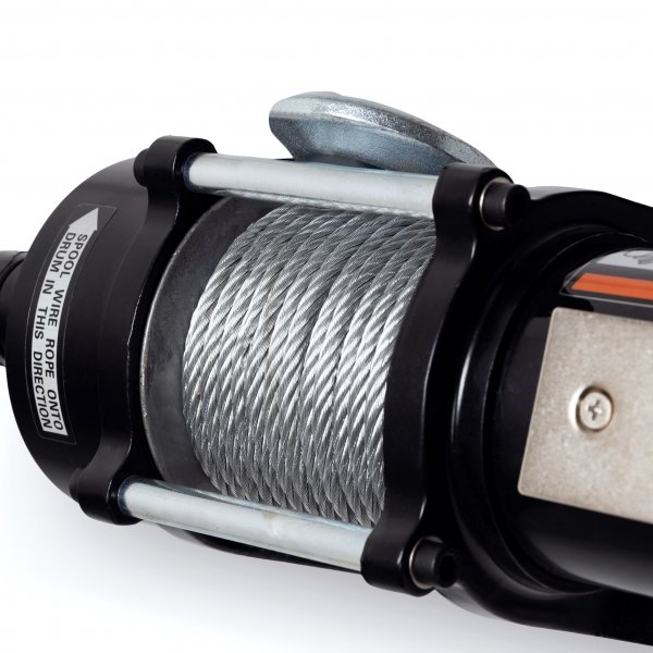 Elektrisk vinsj 12V for ATV, båttrailer, mm | Trekkapasitet 1134 kg Elektrisk vinsj 12V for ATV, båttrailer, mm | Trekkapasitet 1134 kg