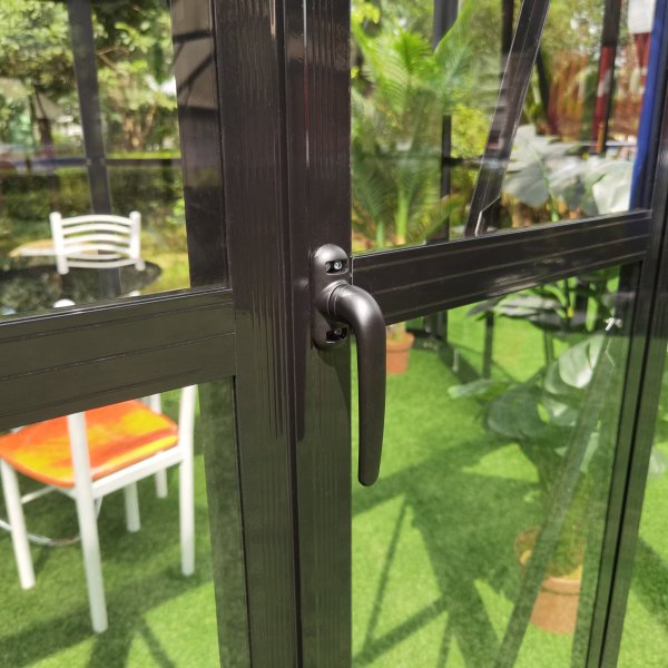 Orangeri og lysthus 12,6 m² | Sekskantet drivhus | 4 mm sikkerhetsglass Orangeri og lysthus 12,6 m² | Sekskantet drivhus | 4 mm sikkerhetsglass