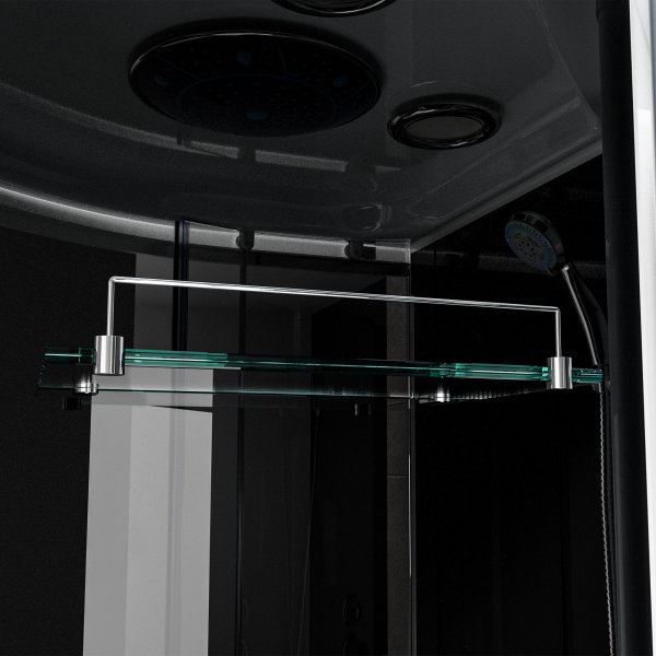 Luksuriøs komplett dusjkabinett | Ryggmassasje og badekar Luksuriøs komplett dusjkabinett | Ryggmassasje og badekar