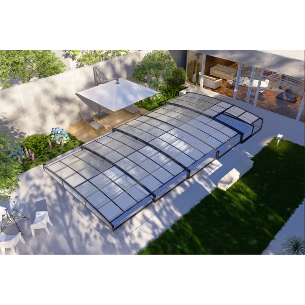 Pooltak 10x5m | ECO Smart Serien | UV-beskyttelse Pooltak 10x5m | ECO Smart Serien | UV-beskyttelse