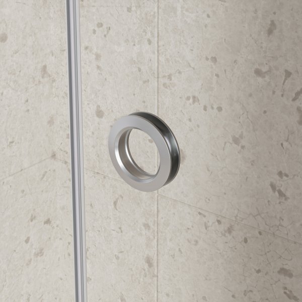 Dusjhjørne/dusjvegger 80x80x210cm | Klart glass med kromdetaljer | Avery Dusjhjørne/dusjvegger 80x80x210cm | Klart glass med kromdetaljer | Avery