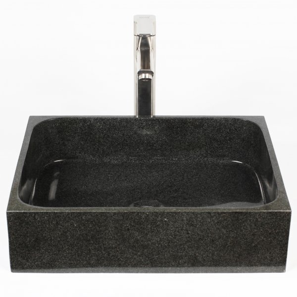 Servant 45x35cm | Svart naturstein | Unike skift Servant 45x35cm | Svart naturstein | Unike skift