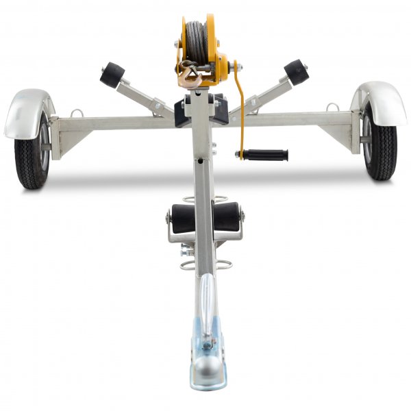 Båttilhenger med vinsj | Maksimal lastekapasitet 380 kg | 400x183cm Båttilhenger med vinsj | Maksimal lastekapasitet 380 kg | 400x183cm