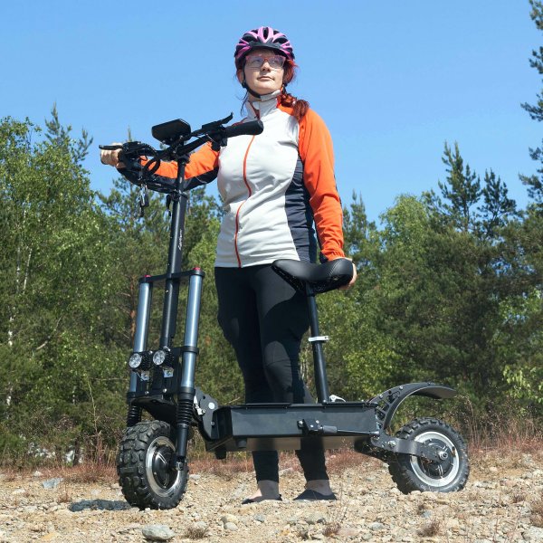 Elektrisk sparkesykkel 3200W Premium | Hydrauliske bremser | 80 km/t | Lyfco