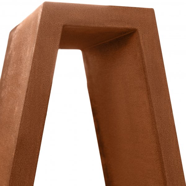 Vedstativ for utendrsbruk | 2mm cortenstl