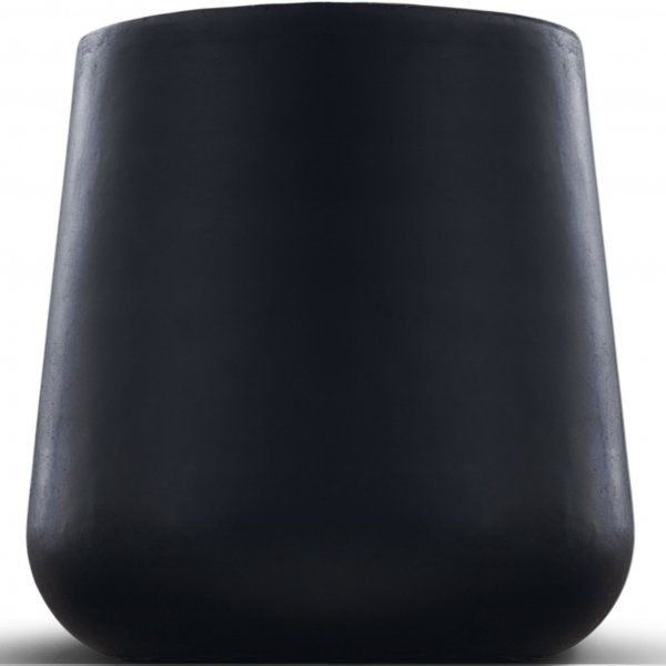 Fiberforsterket utegryte - Rund - Sort Fiberforsterket utegryte - Rund - Sort