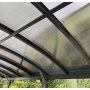 Carport 17m� | Aluminiumramme med kanalplasttak | Holdbar design