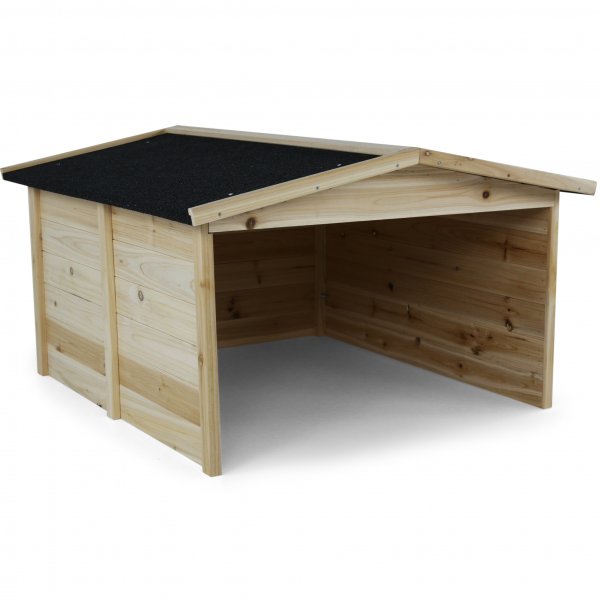 Garasje til robotgressklipper 87 x 80 cm | Beskytter mot regn og sol