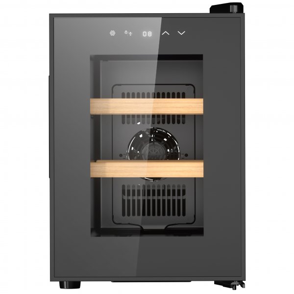 Vinkjøler 6 flasker | Ekstra lydløs | LED-belysning | 26,5 cm smal Vinkjøler 6 flasker | Ekstra lydløs | LED-belysning | 26,5 cm smal