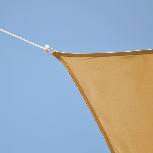 Firkantet solseil - Beige Firkantet solseil - Beige