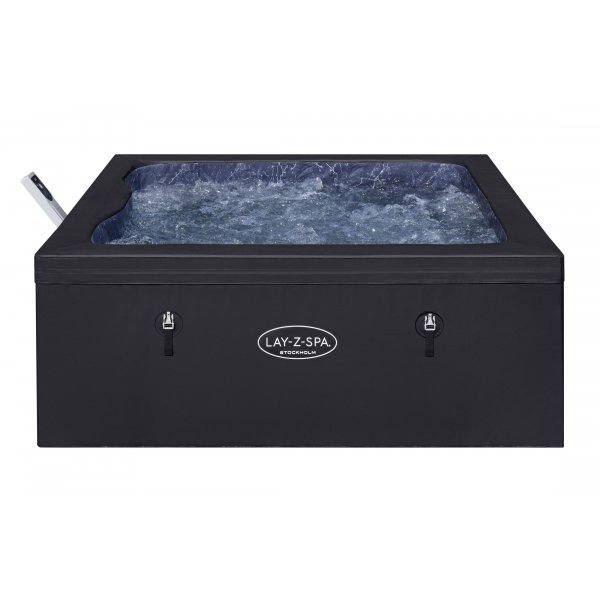 Oppbl�sbart spabad med WiFi for 4�6 personer | Lay-Z-Spa Stockholm ThermaCore UltraFit 60229