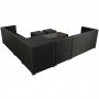 Loungegruppe| Lyfco Djursvik | Innebygd oppbevaring | Gr kunstrotting