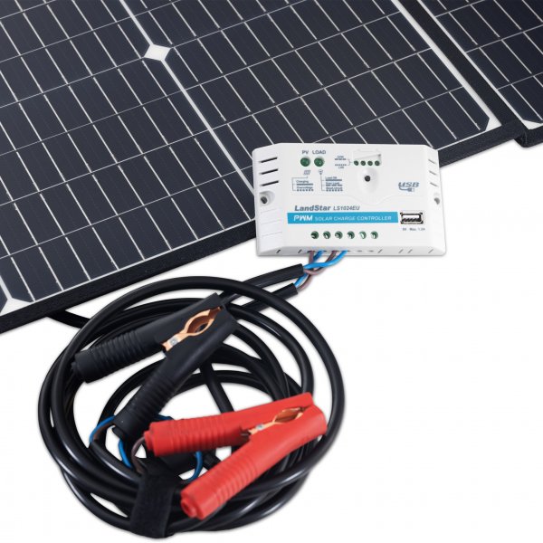 Solceller / Solpanel 150W med veske | B�rbar | Sammenleggbar