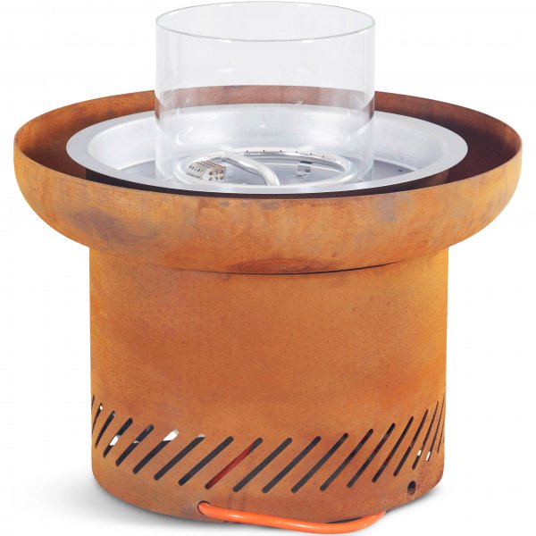 Gassdrevet bålpanne i cortenstål | For utendørs miljø | Dorotea Gassdrevet bålpanne i cortenstål | For utendørs miljø | Dorotea