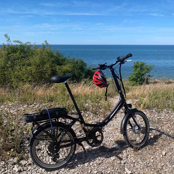 Sammenleggbar el-sykkel - 7 gir - 13Ah litiumbatteri Sammenleggbar el-sykkel - 7 gir - 13Ah litiumbatteri