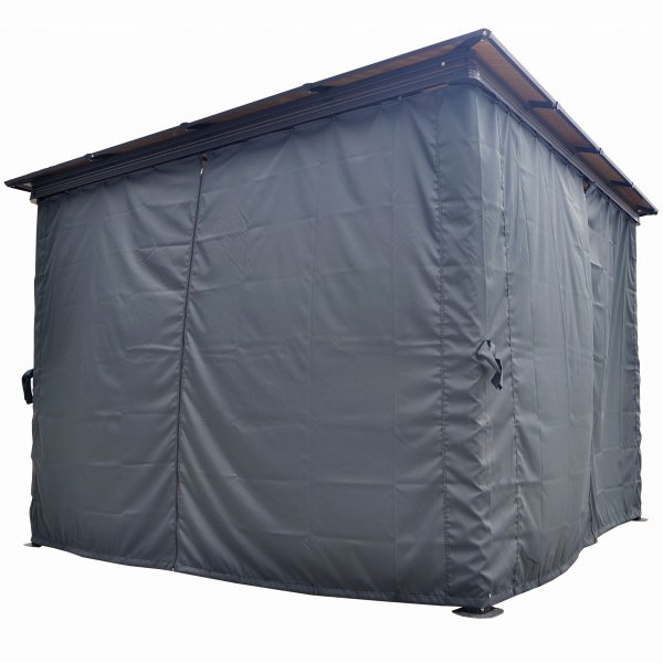 Premium paviljong 3x3m med tak i kanalplast Premium paviljong 3x3m med tak i kanalplast