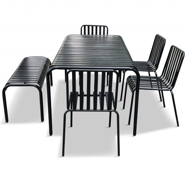 Bord med benker | Utendrs mbelsett ja | Akasie | 4 sitteplasser