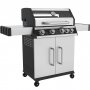 Gasgrill 14,5 kW - 4 rustfrie brennere + 1 sidebrenner - St. Louis