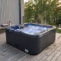 Spabad 190x190 cm for 4�6 personer | Zeus Blackline med Balboa� og Lucite�