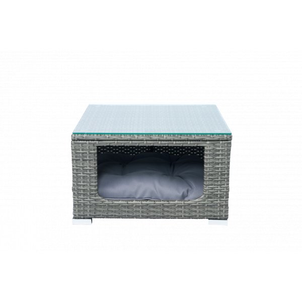 Sofagruppe med puteforvaring | Hj�rnesofa | Bord | Gr� | Lilla Djursvik