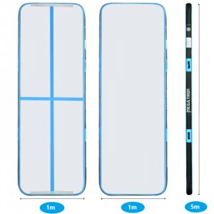 AirTrack | Air Volt Track | Enkel montering og oppbevaring | 5x1 m | Bl�