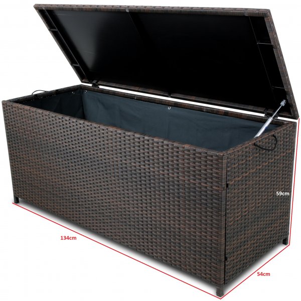 Putekasse til utemøbler - Brun Putekasse til utemøbler - Brun