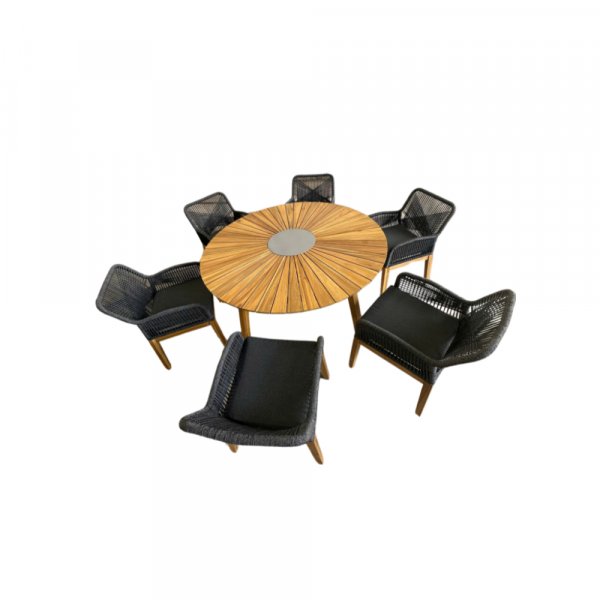 Spisegruppe utemøbler | 6 sitteplasser | Akasietre | Lyfco Florida Spisegruppe utemøbler | 6 sitteplasser | Akasietre | Lyfco Florida