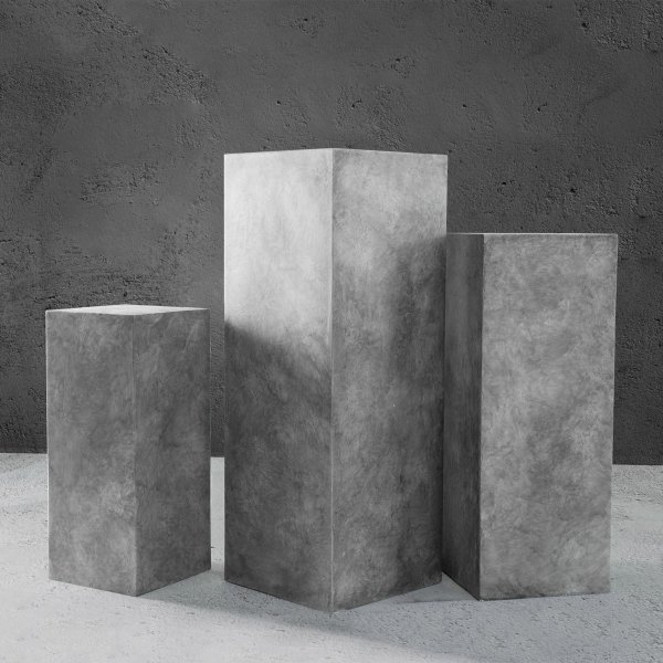 Pidestall for utend�rs bruk - Fiberforsterket - Gr�