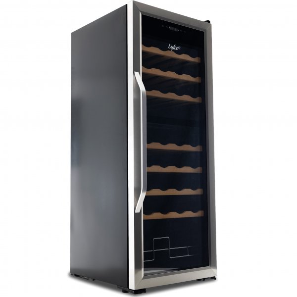 Vinkjøler 2 temperatursoner | 36 flasker | Stillegående | 42 cm bred Vinkjøler 2 temperatursoner | 36 flasker | Stillegående | 42 cm bred