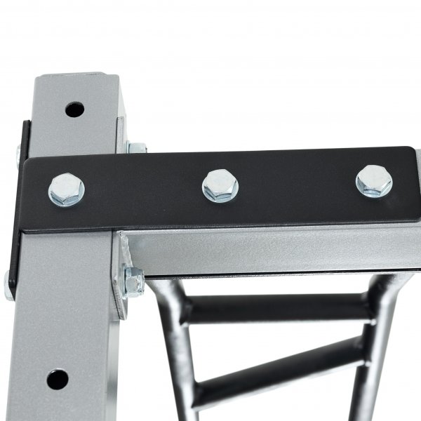 Vektstangstativ med treningsbenk