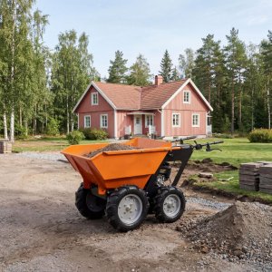 Minidumper | Motordrevet trillebår 196cc | 250 kg Minidumper | Motordrevet trillebår 196cc | 250 kg