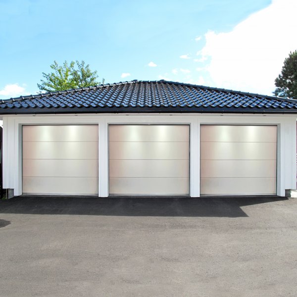 Garasjeport Skyvedr med fjernkontroll | 2,5m bred