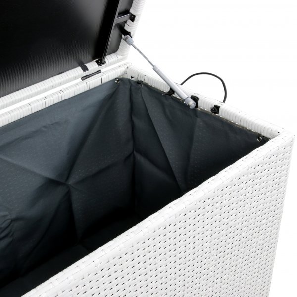 Putekasse i konstrotting til utembler - Hvit