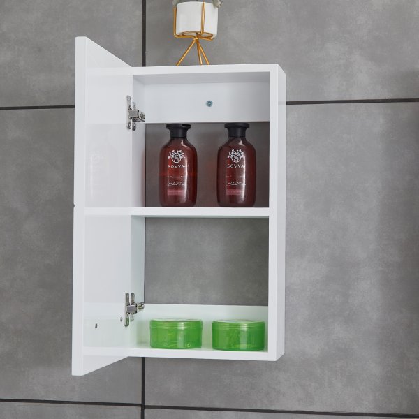 Stort baderomspakke | Kommode med vask| Høyglans hvit Stort baderomspakke | Kommode med vask| Høyglans hvit