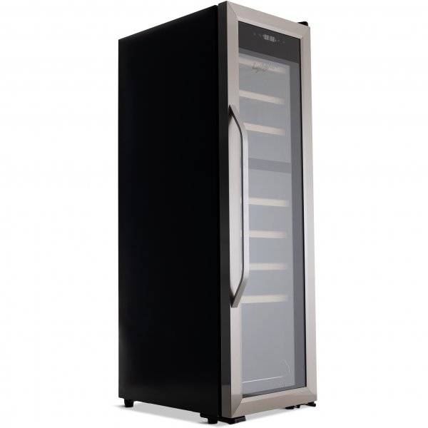 Vinkjøler 2 temperatursoner | 27 flasker | Stillegående | 35cm bred Vinkjøler 2 temperatursoner | 27 flasker | Stillegående | 35cm bred