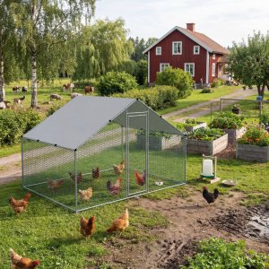 Kyllingbur i galvanisert st�l | Lett rengjort | H�y st�h�yde