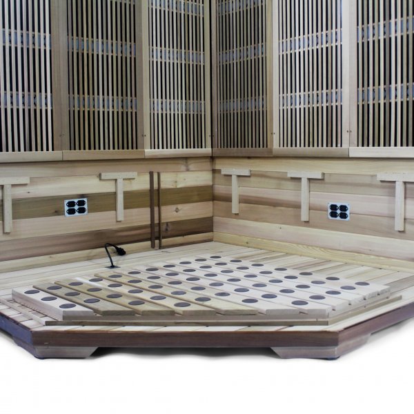 Infrarød badstue - 5 personer | Full høyde 210cm | Saarijärvi Infrarød badstue - 5 personer | Full høyde 210cm | Saarijärvi